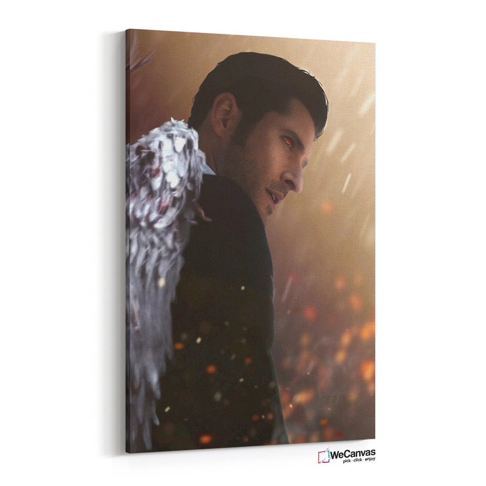 Lucifer alas de demonio