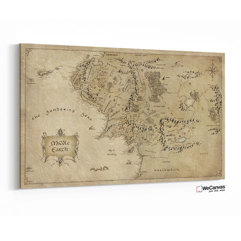 Mapa de la Tierra Media