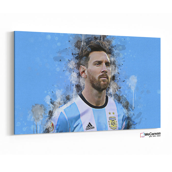 Messi Argentina Illustration
