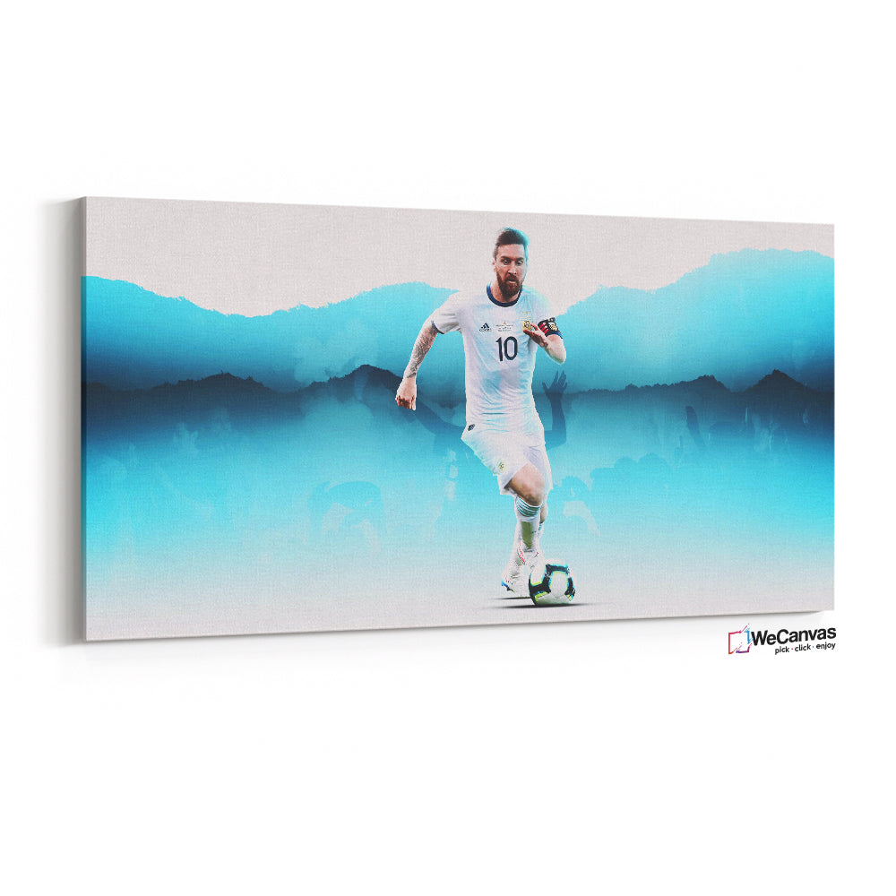 Messi con balón