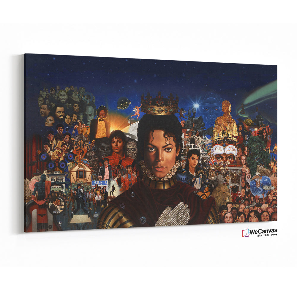 Michael Jackson Mural Collage