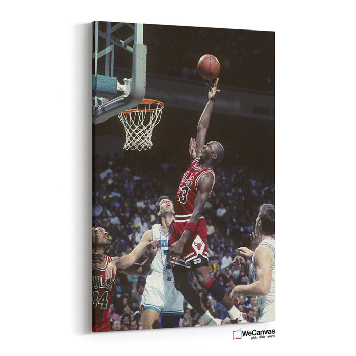Michael Jordan Jump and Score