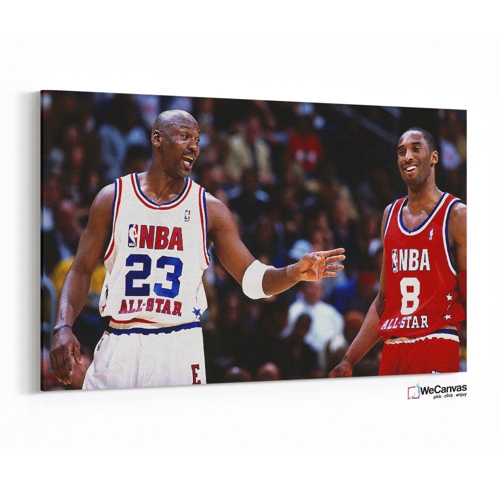 Michael Jordan and Kobe Bryant