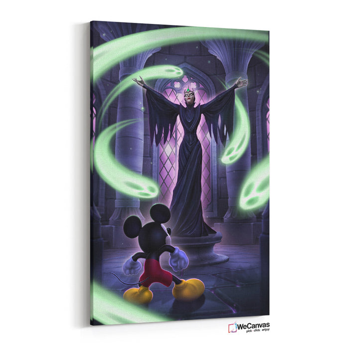 Mickey vs Malefica