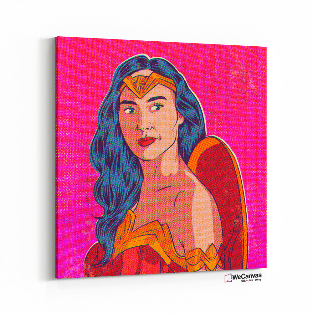 Mujer Maravilla Arte Pop