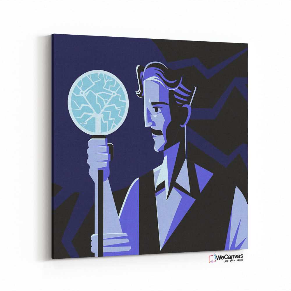 Nikola Tesla Illustration