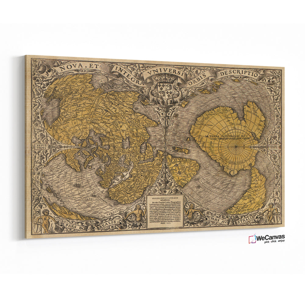 Noua, et integra uniuersi orbis descriptio (1531) by Oronce Finé