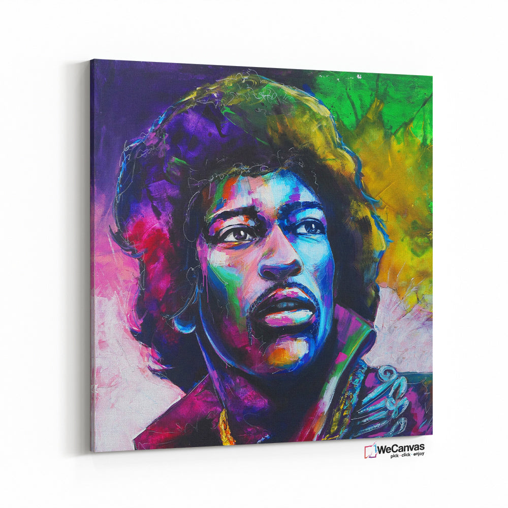 Óleo Jimmy Hendrix