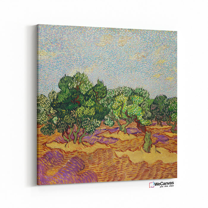 Olvie Trees (1889) by Vincent Van Gogh