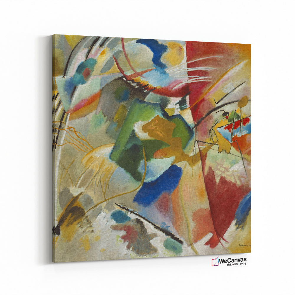 Painting with Green Center