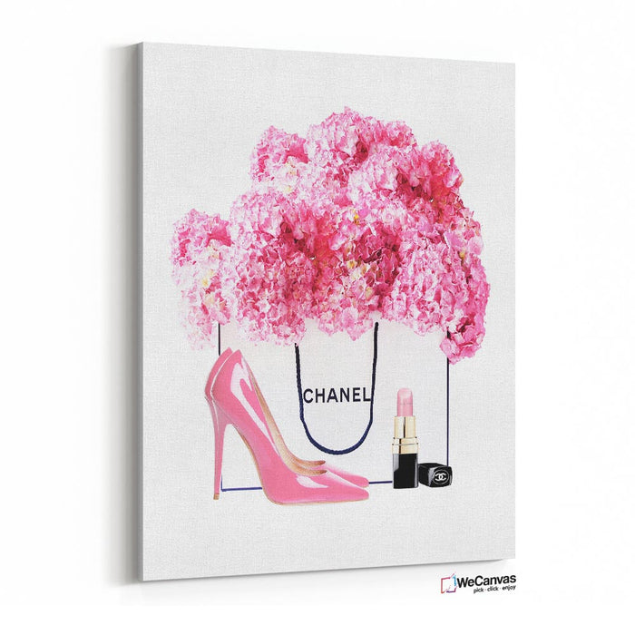 Pink Flowers Chanel
