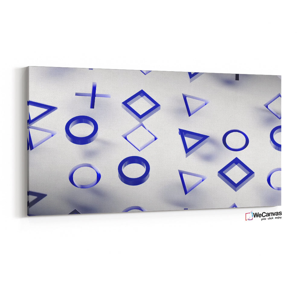 PlayStation Azul y Blanco