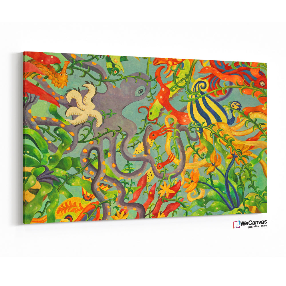 Pulpo en la pared