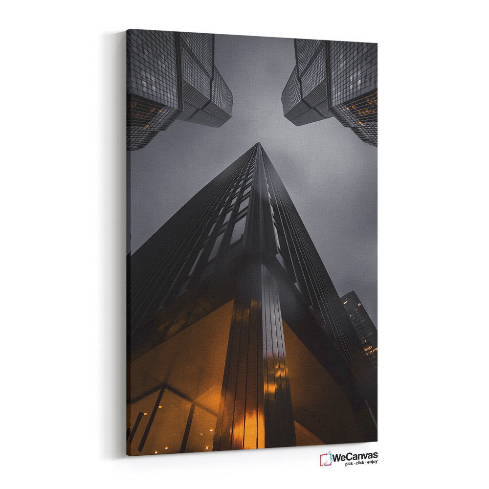 Rascacielos Orange & Gray