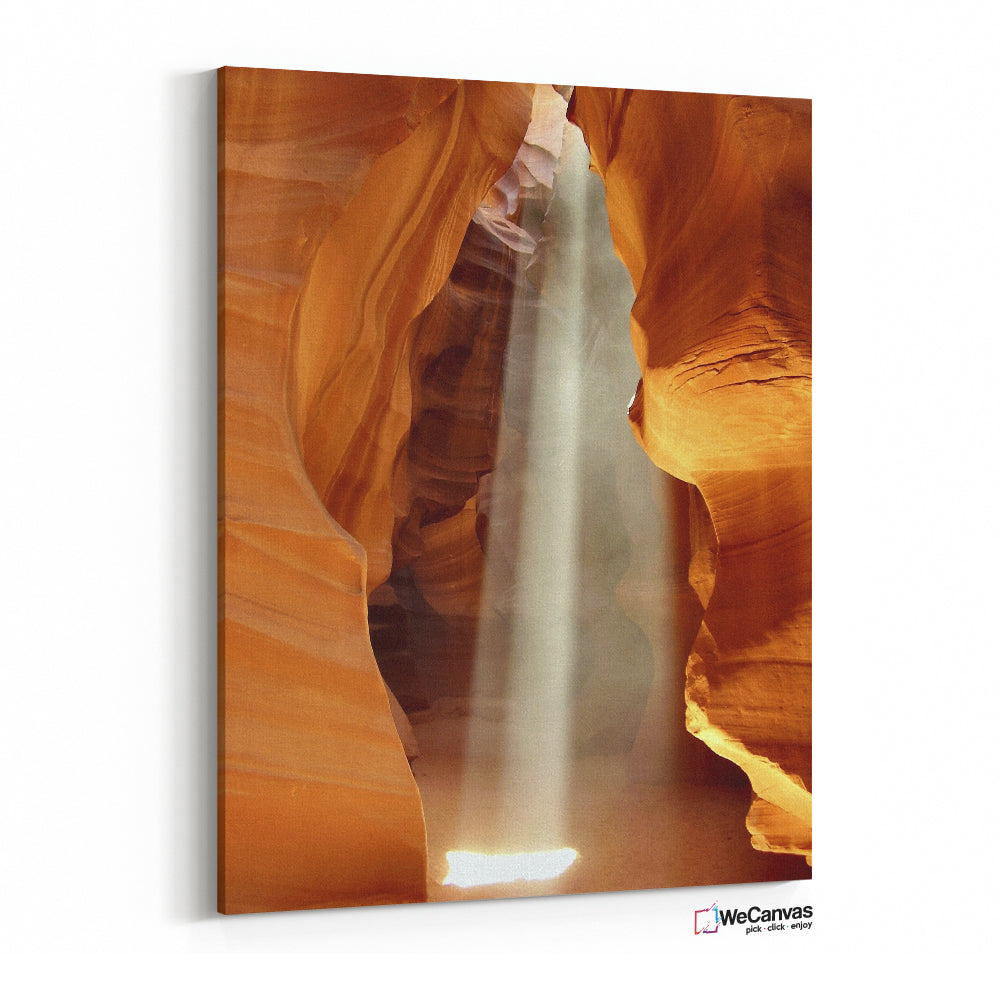 Rayo de luz en cuevas