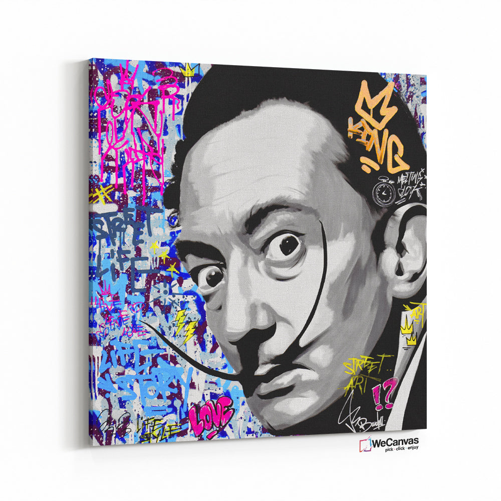 Salvador Dali Graffiti