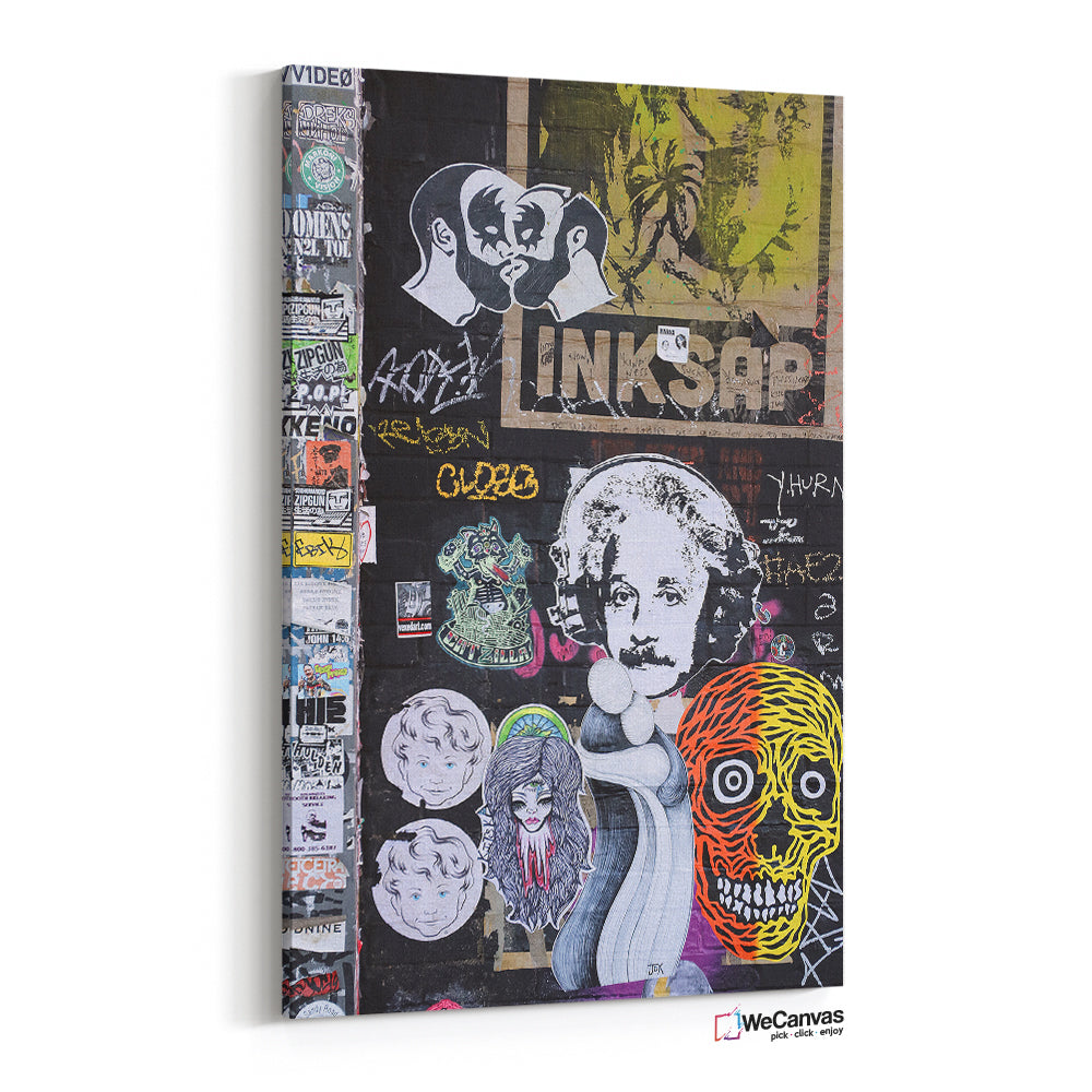 Sticker in street II