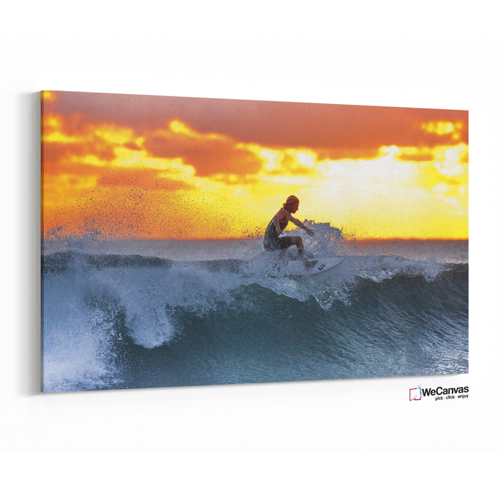 Surfing Sunset