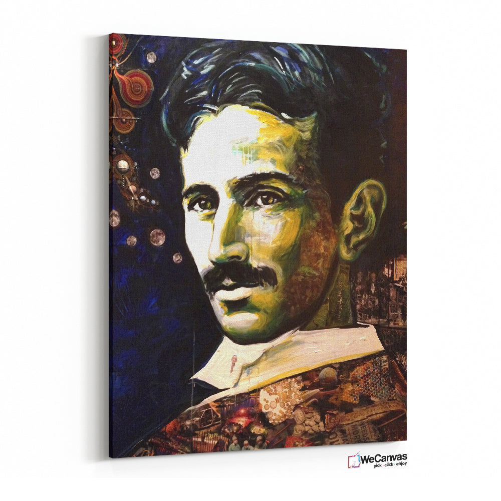 Tesla Paint Collage