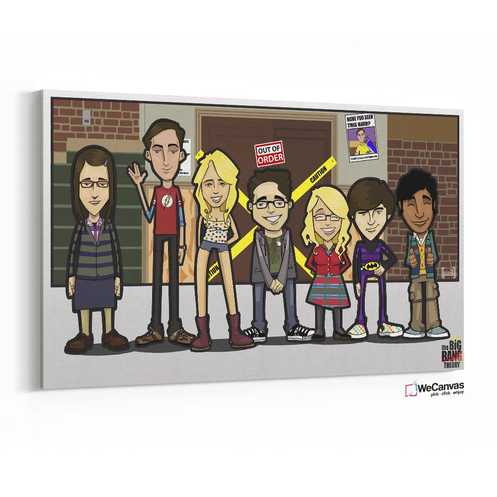 The Big Bang Theory Cartoon