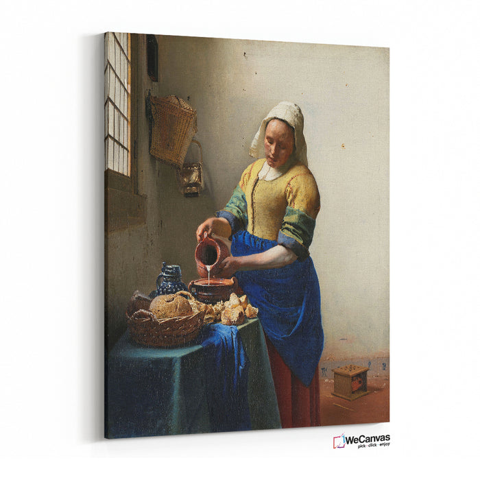 The Milkmaid (ca.1660) by Johannes Vermeer
