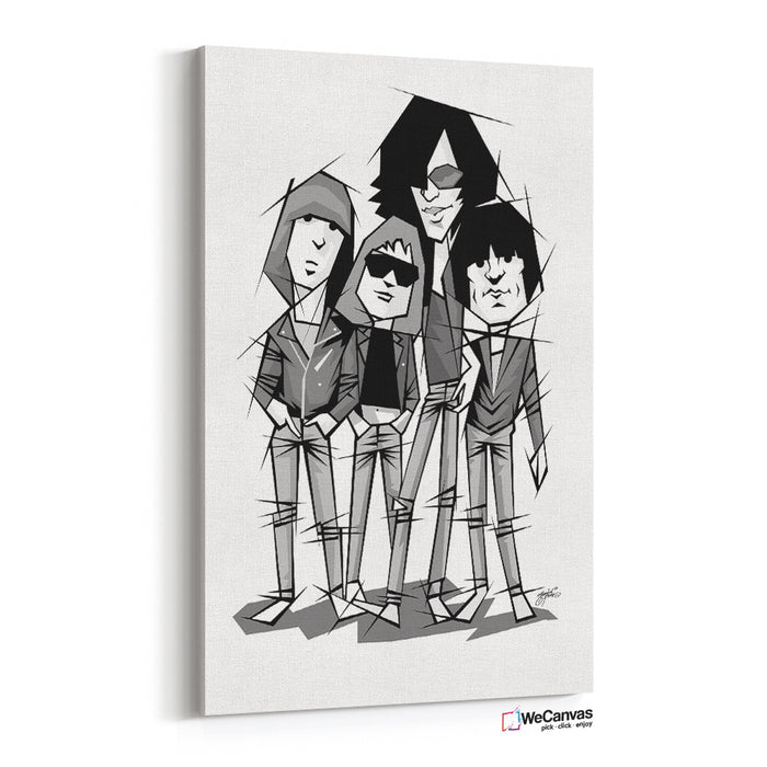 The Ramones Caricaturas