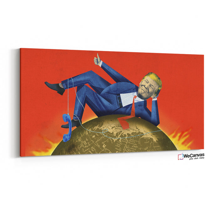 Trump rest in the world