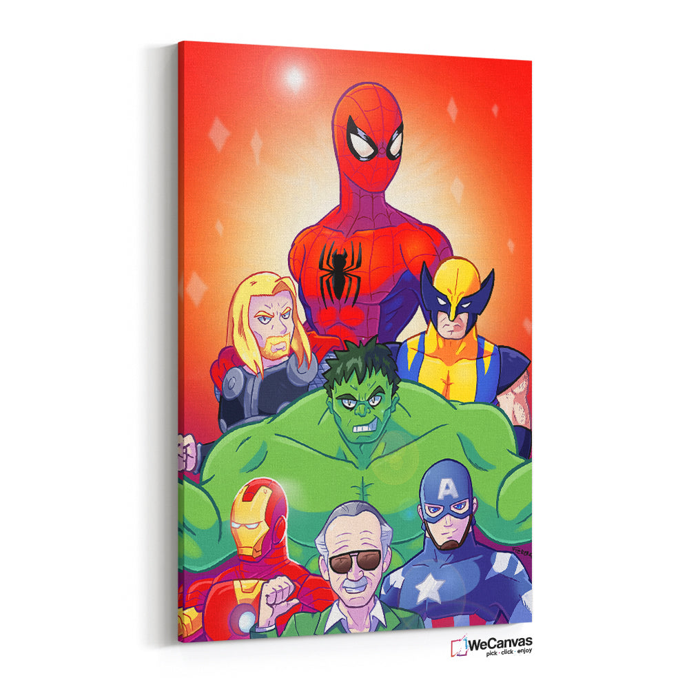Vengadores y Stan Lee