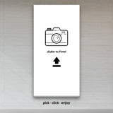 Cuadro Personalizado en Canvas y Acrílico | Vertical Panorámico