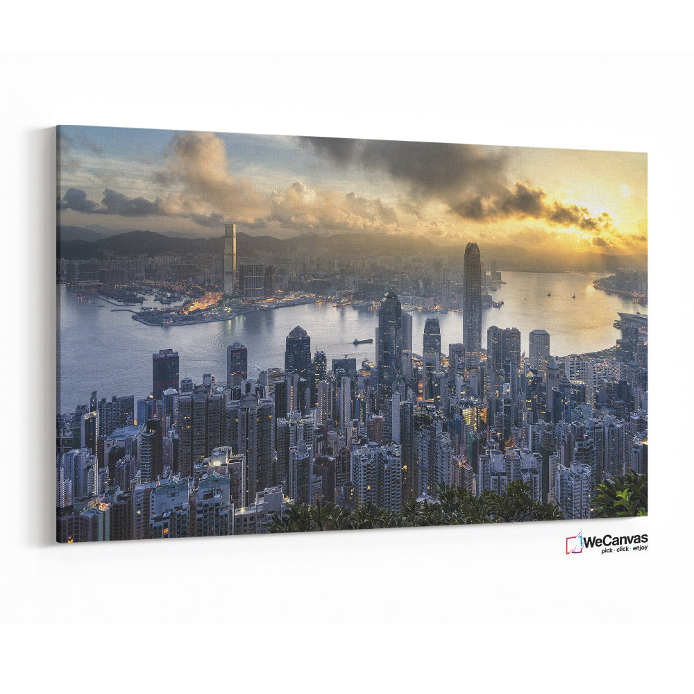 Viviendo a la sombra de esta vista icónica de Hong Kong